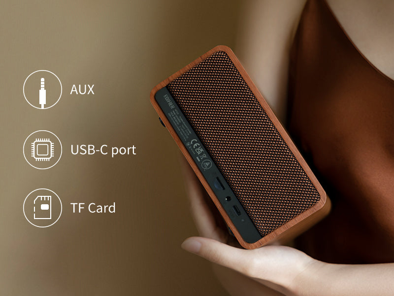 AUX, USB-C port, TF card for edifier mp230 speaker
