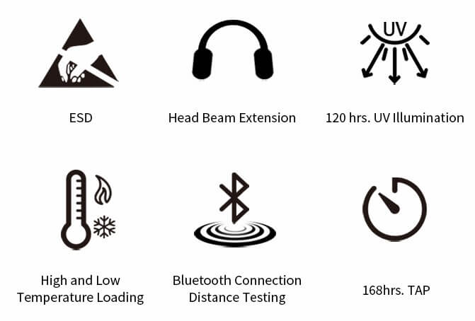 A woman tapping the edifier to-u6+ earbud