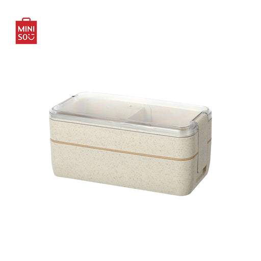 MINISO Marvel Bento Box, Lunch Box Double-layer Contanier Glass