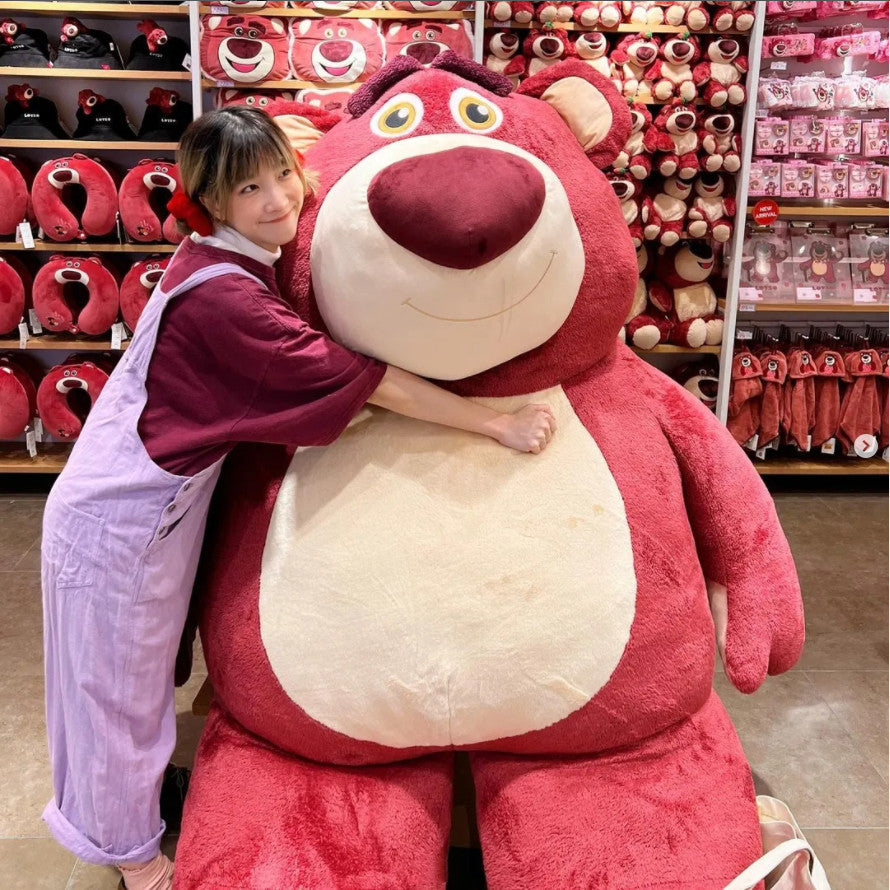  MINISO Lotso Collection Sweet Lotso Sitting Plush Toy Disney  100 Years Anniversary Stuffed Animals & Teddy Bears : Toys & Games