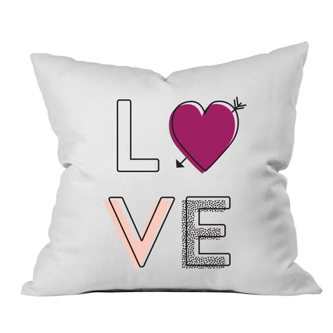 18 inch| 16 inch | 14 inch | 12 inch| 10 inch | 8 Heart Hypoallergenic Polyester Filled Pillow Insert