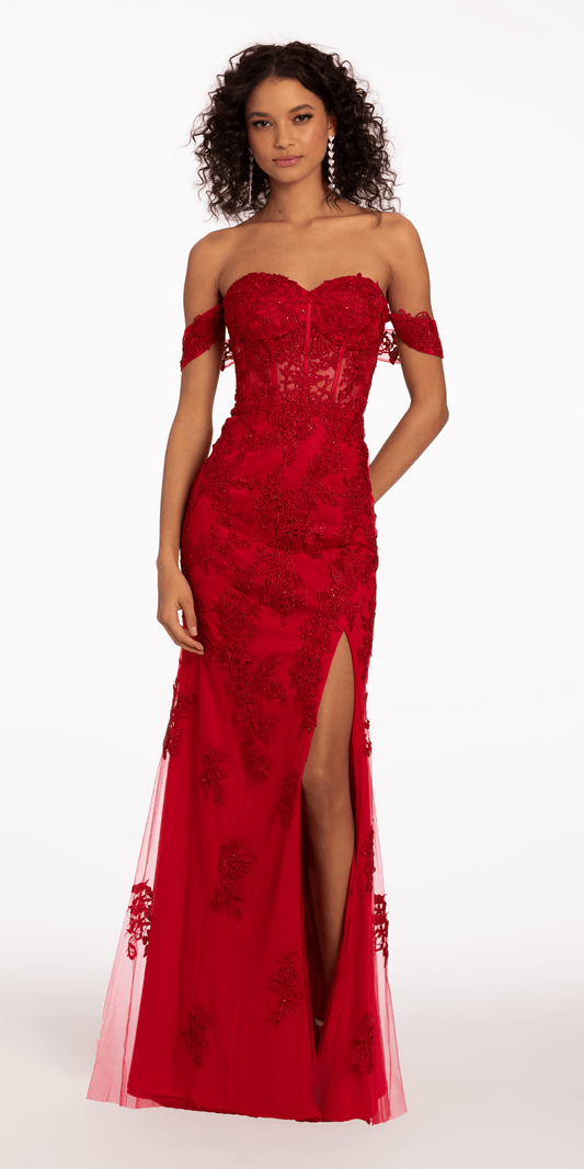Red Satin Long Prom Dress, Simple A-Line Short Sleeve Evening Party Dress |  Evening party dress, Evening dresses, Prom dresses