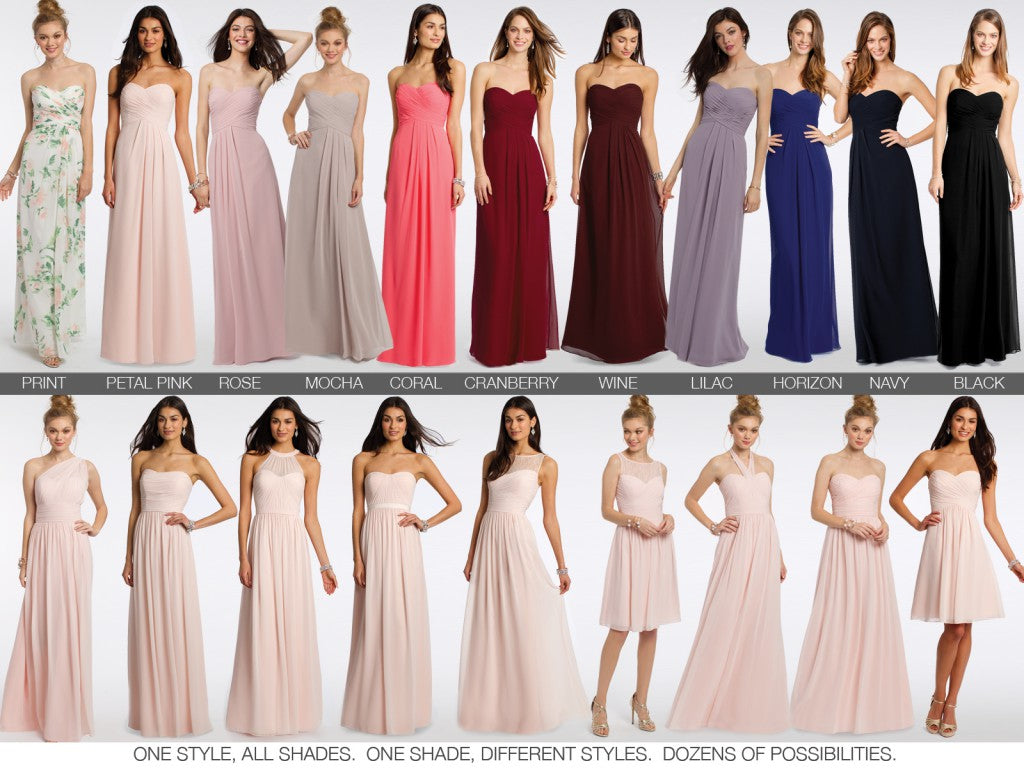 The Camille La Vie Bridesmaid Dress Collection