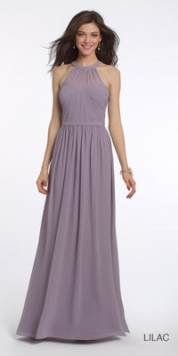Halter Ruched Wedding Dress from Camille La Vie and Group USA