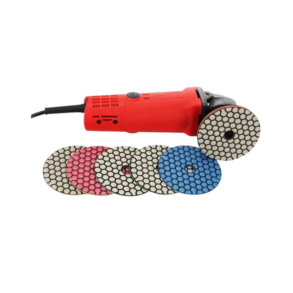 Diamond grinding pads for polishing granite with the angle grinder and eccentric grinder (product image)