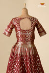 Impressive Brown Banarasi Lehenga