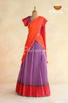 Yendhra Half Saree Lavender | Langa Lavani For Girls!!!