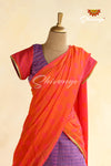 Yendhra Half Saree Lavender | Langa Lavani For Girls!!!