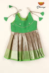 Green Golden Aster Baby Frock For Girls !!!