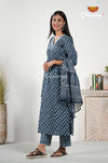 Cotton Salwar Suit Set For Women - BA2101