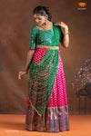 Pomo Bud Lehenga For Girls -Pink!!!