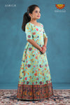 Ramar Green Kandhal Long Gown For girls !!!