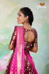 Impressive Brown Banarasi Lehenga