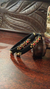 Black Silk Thread Bangles For Girls !!!