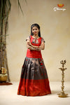 Pattu Langa designs for girls and women in Normal Sleeve