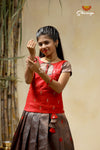 Pattu Langa designs for girls and women in Normal Sleeve