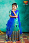 Girls Ramar Green Pomo Bud Lehenga !!!