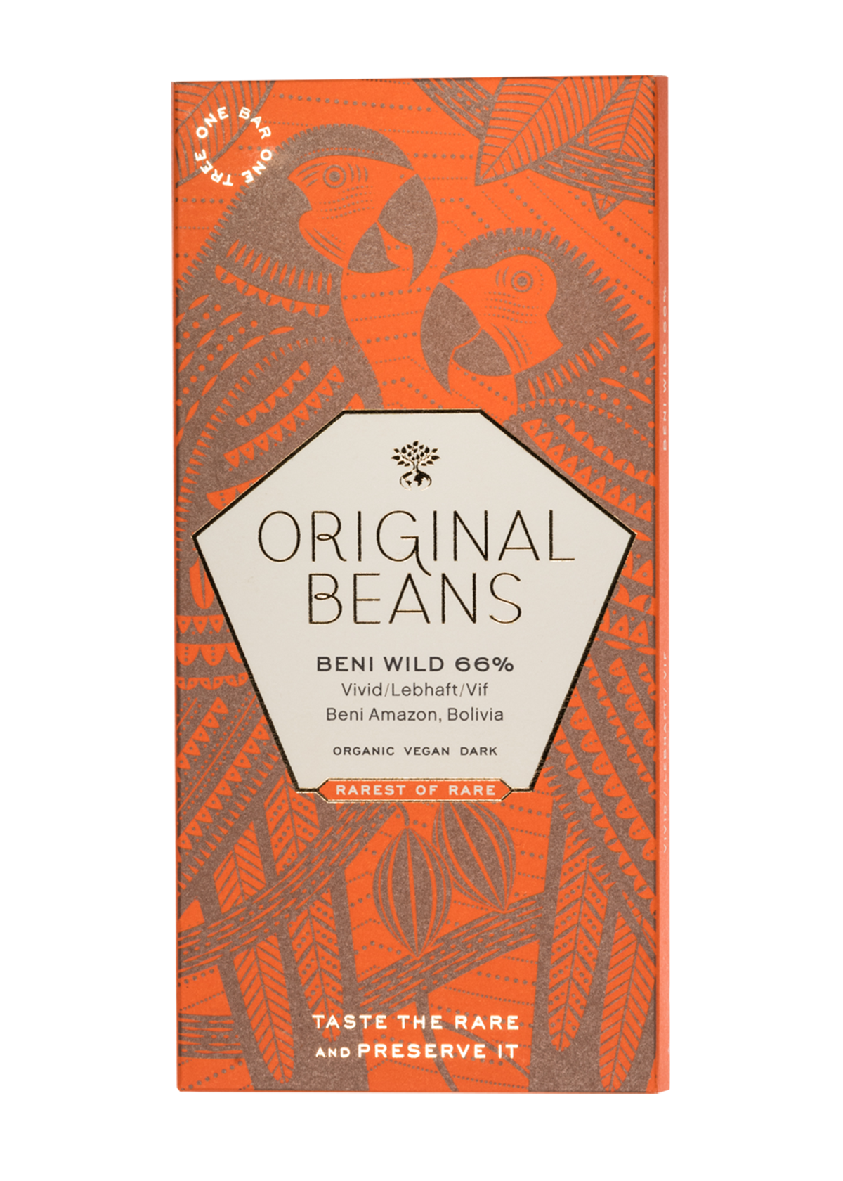 Schokolade Original Beans Beni Wild Harves 66%