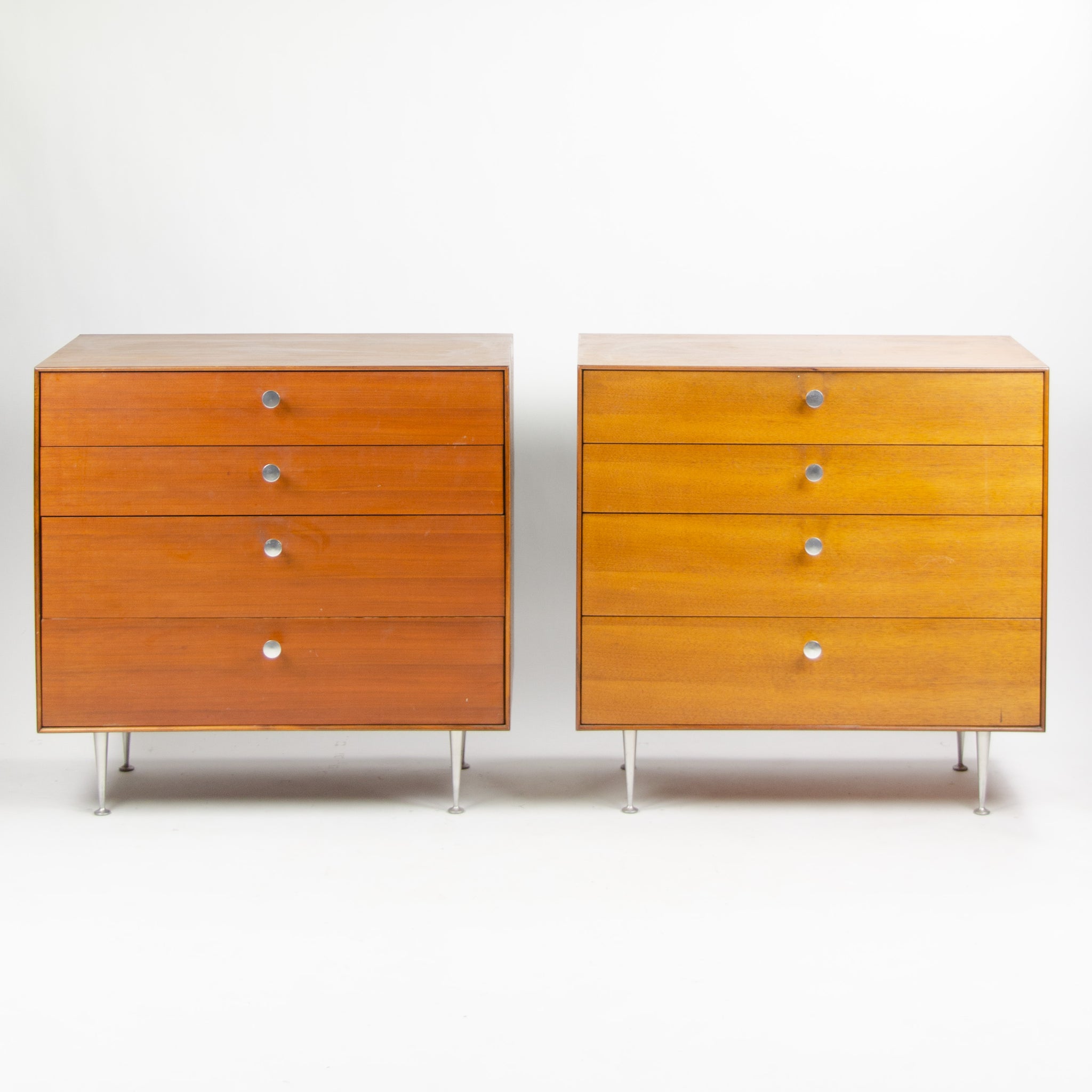 Sold 1950s George Nelson Herman Miller Thin Edge Dresser Cabinet