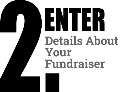 Enter Your Fundraising Details