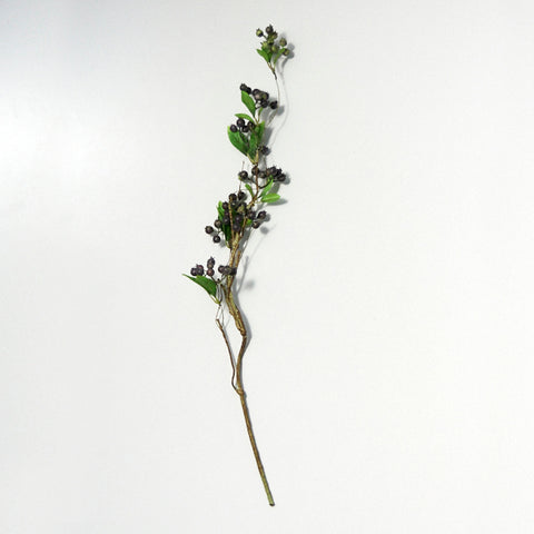 Bobcraft Artificial Flower ブルーベリーブランチ バイオレット セレクトショップniley