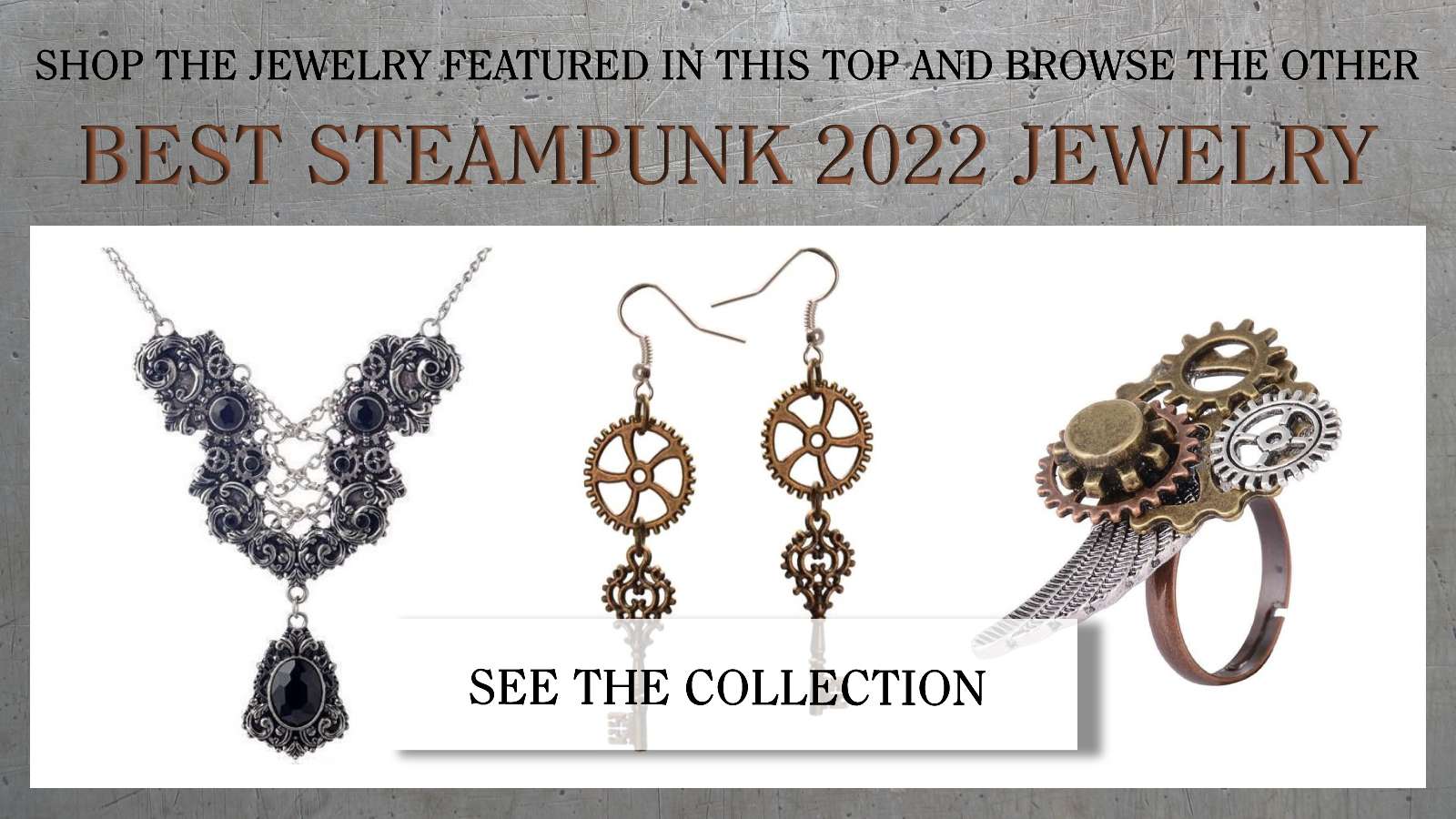 best steampunk jewelry