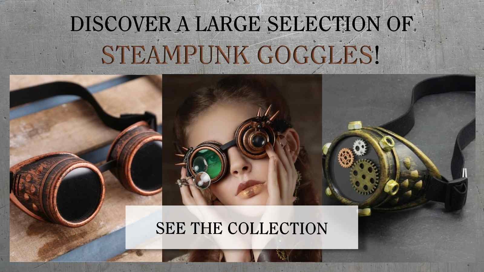 buy steampunk goggles