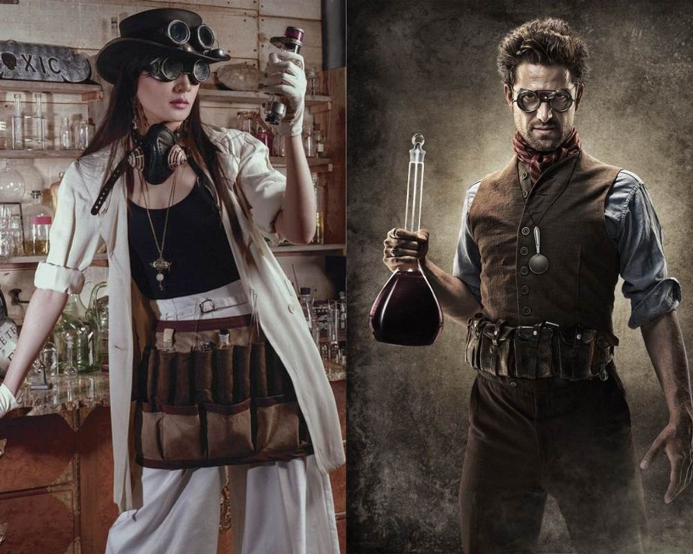 steampunk mad scientist