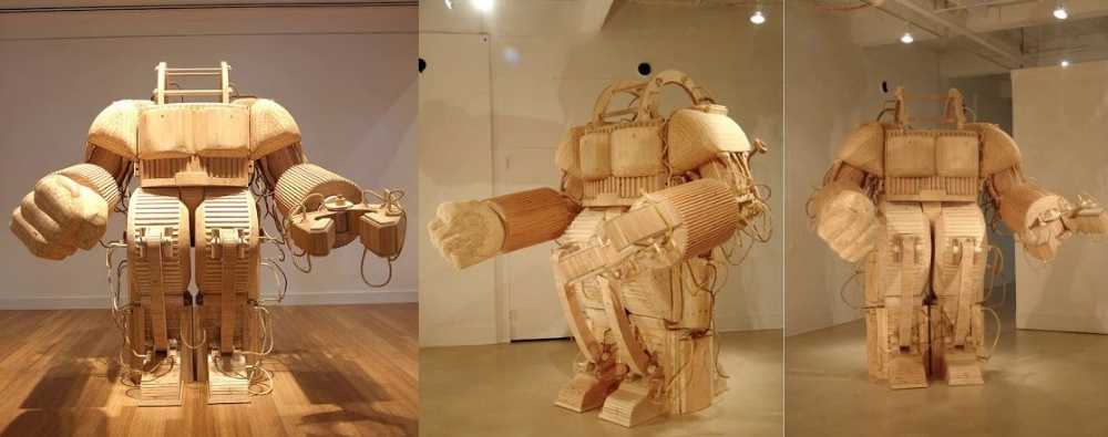 wooden-steampunk-robot