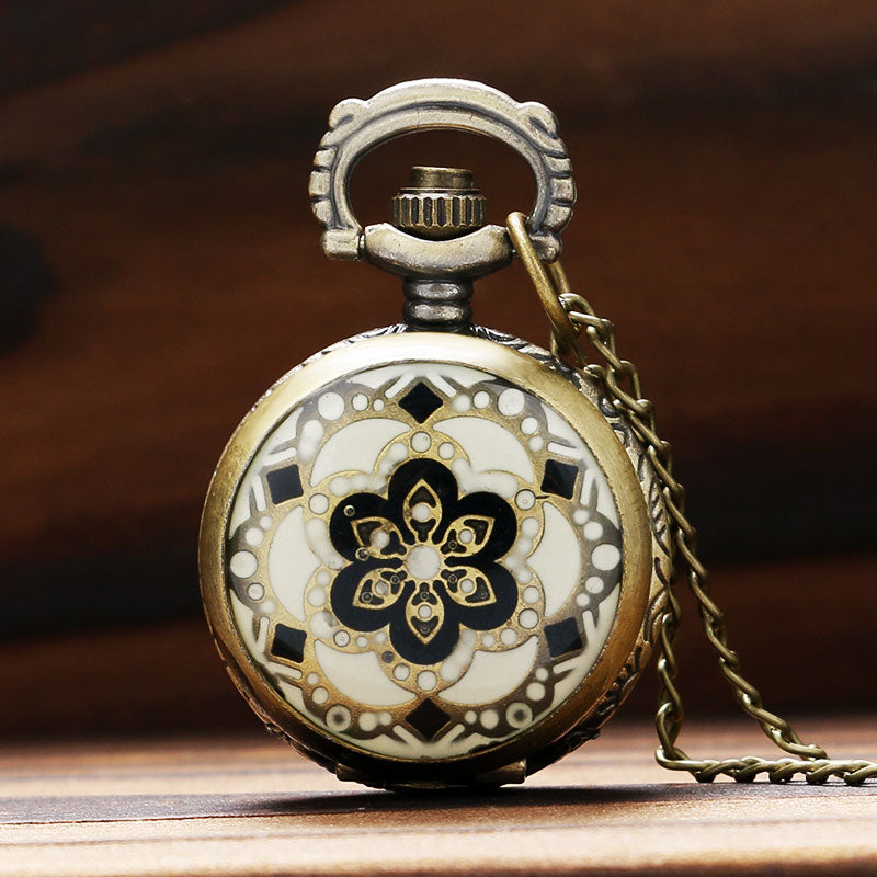 Alice in Wonderland - Alice in Wonder Time (Full Size) Pocket Watch - White Rabbit, Drink Me, Watch, Lewis Carroll, Steam Punk, Alice