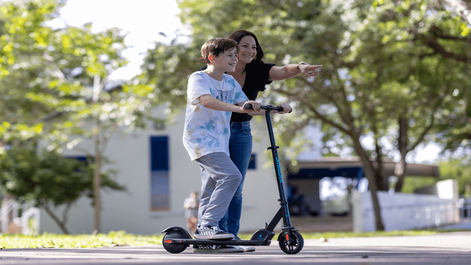 electric scooter for kids pink