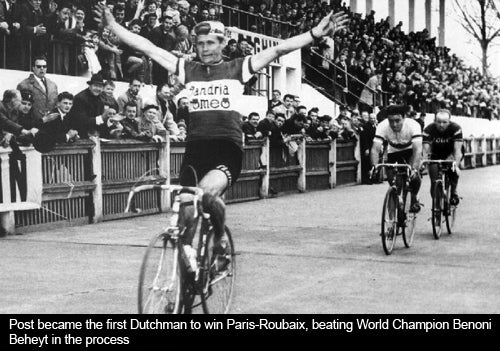 Flandria Peter Post 1962 Paris-Roubaix Victory