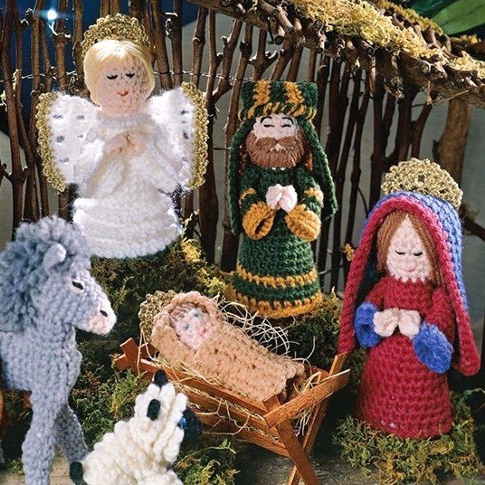 nativity scene pattern