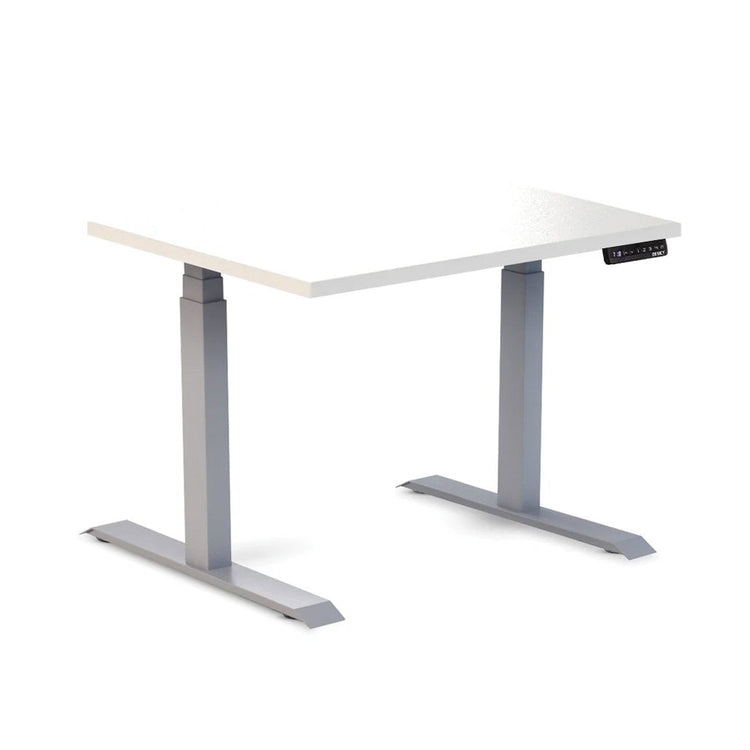 white stand up desk