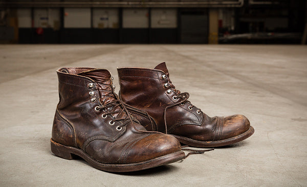 steve mcqueen red wing boots