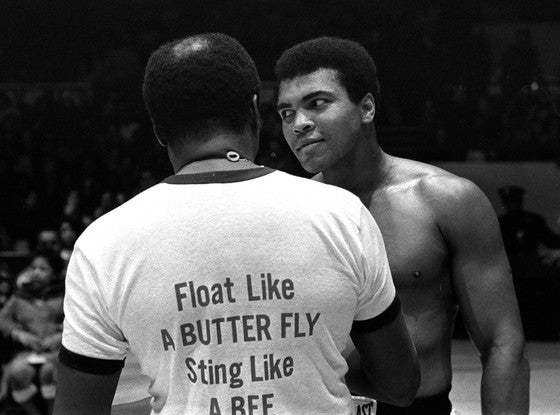 Float like a butterfly