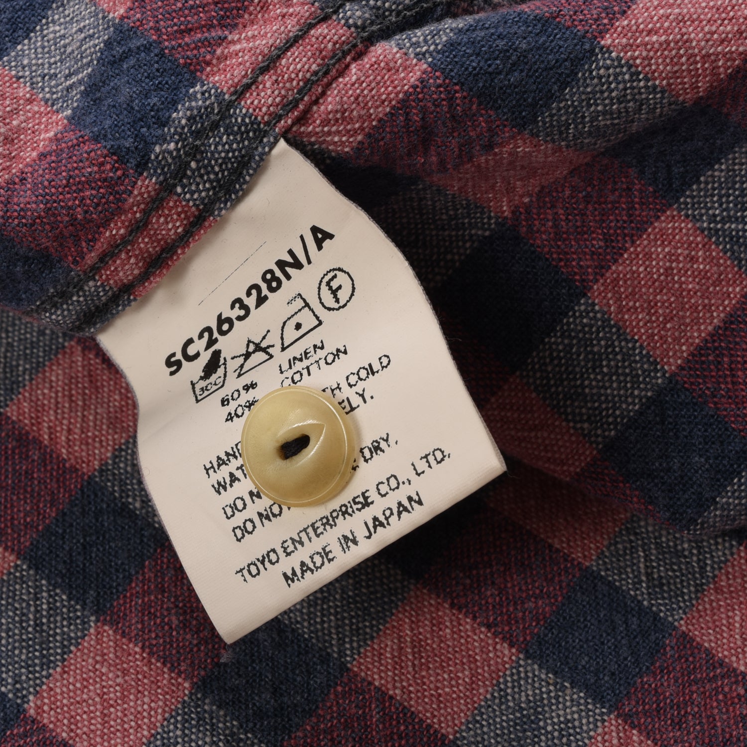 USED MISTER FREEDOM RANCHERO SHIRT - INDIGO x RED PLAID