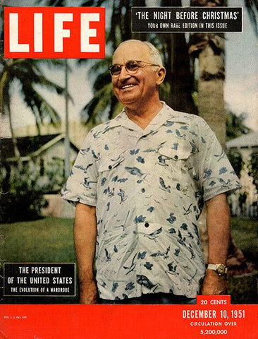 President Harry Truman on the cover of LIFE Magazine