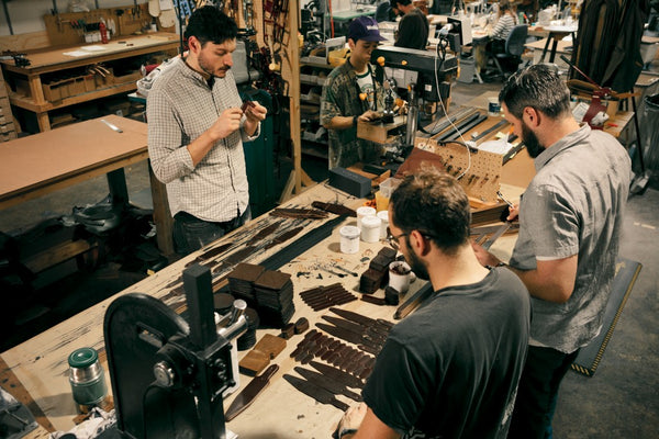 Tanner Goods Workroom. Portland, OR