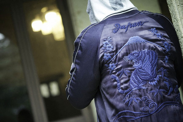 Indigo Dyed Souvenir Jacket