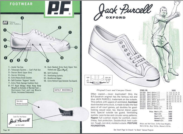 PF Flyers Jack Purcell - 1970