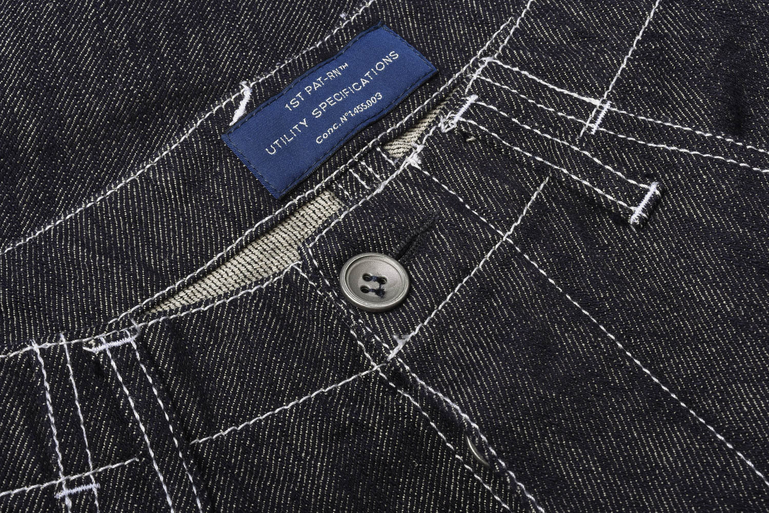 1ST PAT-RN CRAFT F1 TROUSERS - INDIGO