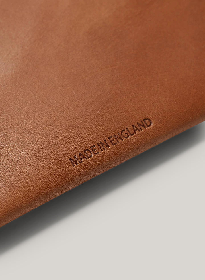 NIGEL CABOURN LEATHER PENCIL CASE - TAN