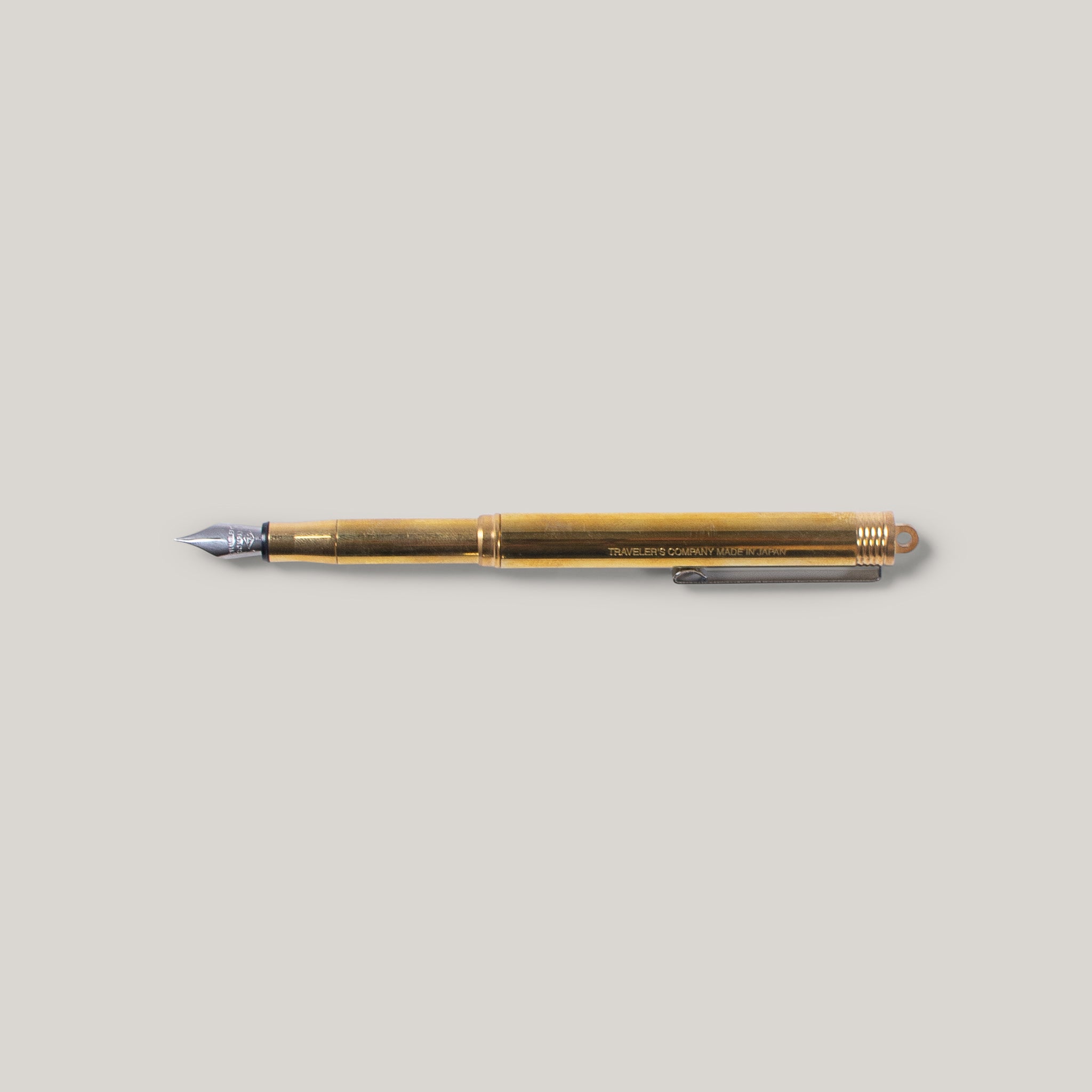 TRAVELER'S COMPANY BRASS FOUNTAIN PEN