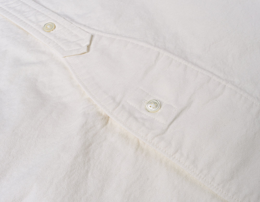 NIGEL CABOURN MAINLINE BRITISH OFFICERS SHIRT - WHITE