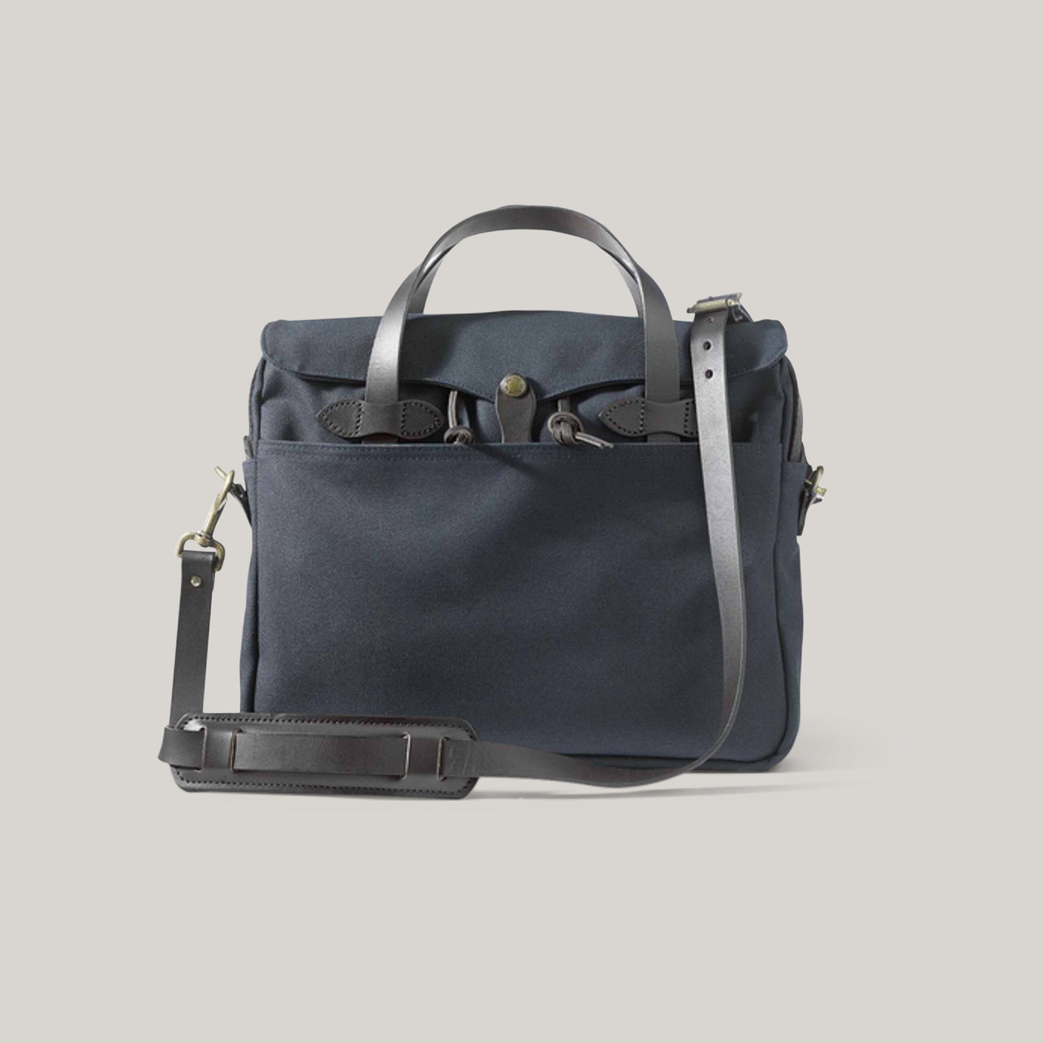 filson navy briefcase