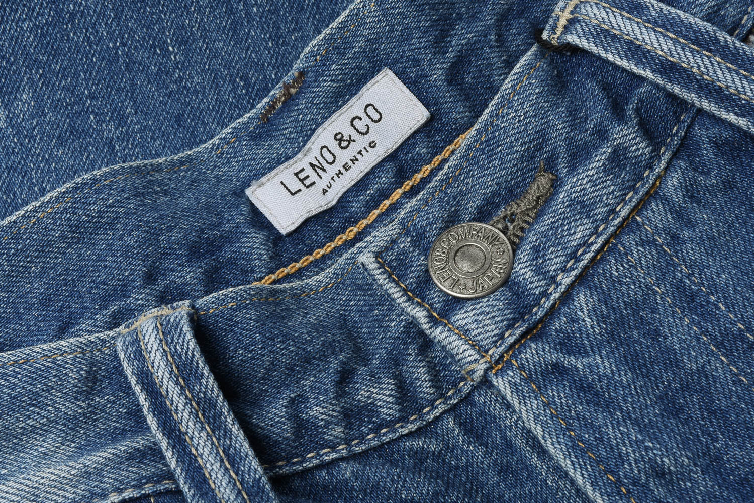 LENO KAY HIGH WAISTED JEANS - FADE INDIGO