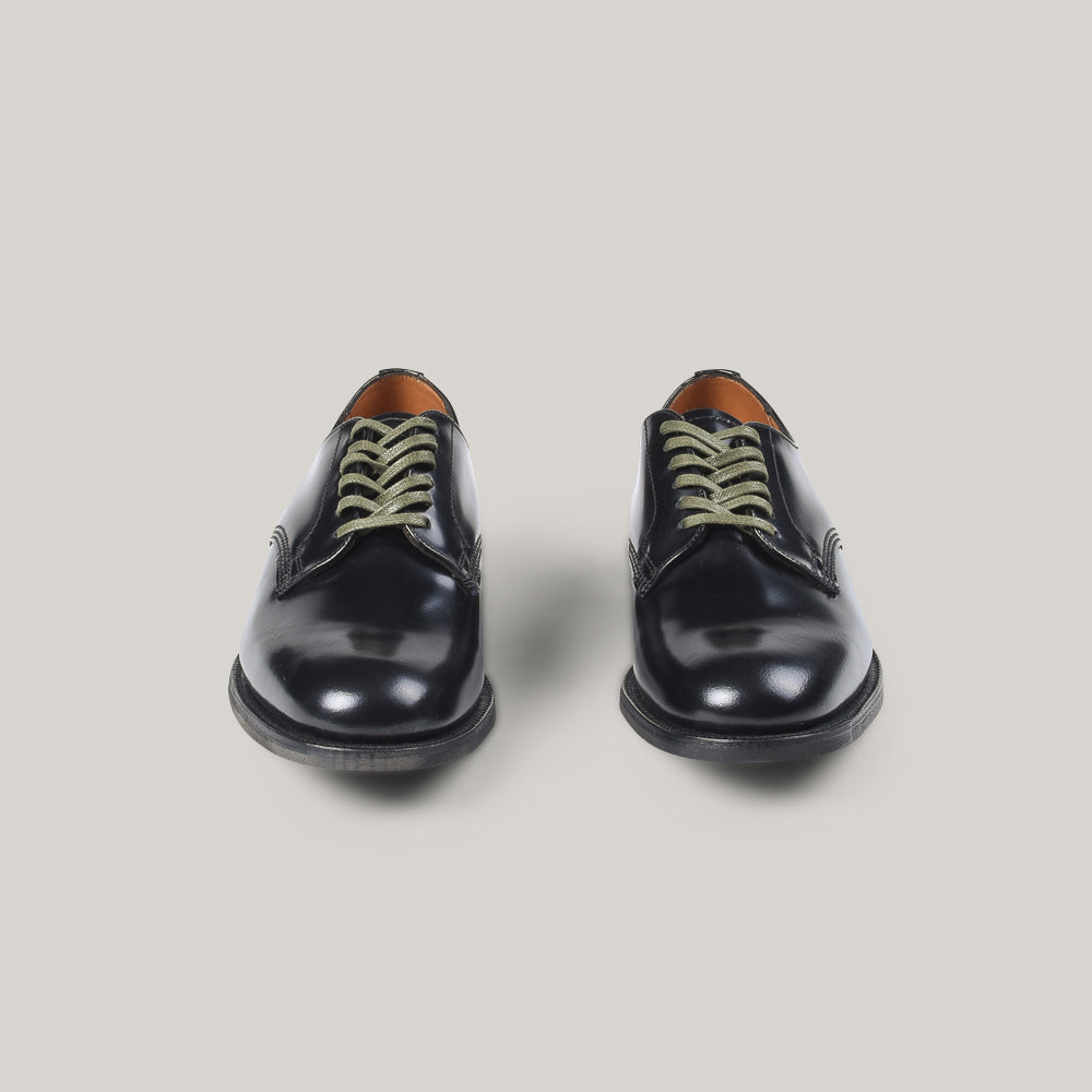 SANDERS FEMALE MILITARY DERBY SHOE - BLACK