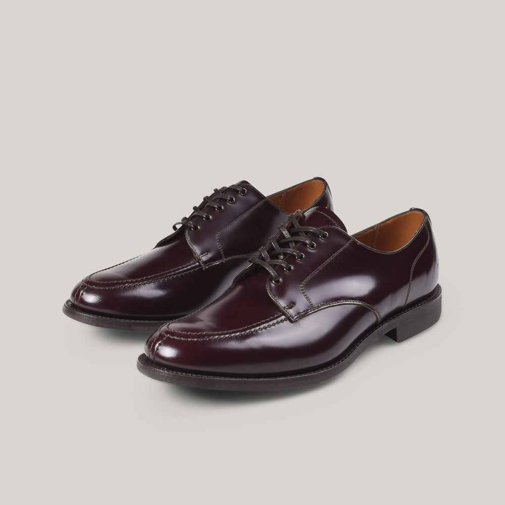 SANDERS MILITARY DERBY SHOE - BLACK – Pickings and Parry