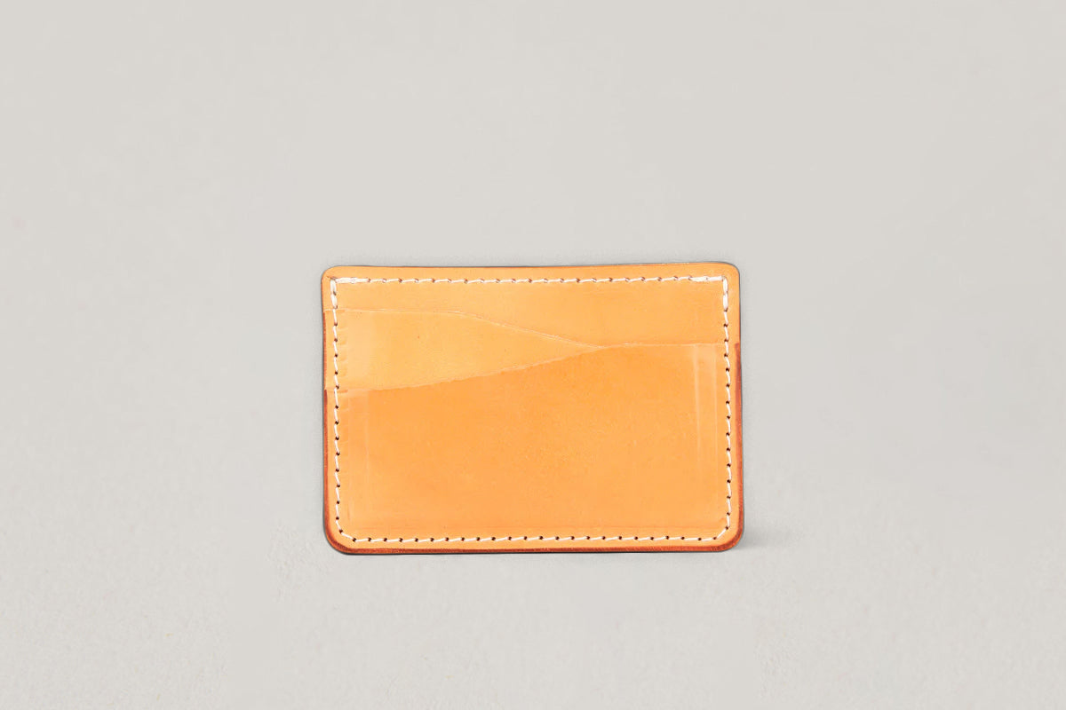 TANNER GOODS RECYCLED JOURNEYMAN WALLET - SADDLE TAN